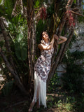 Havana Halter Fringe Dress
