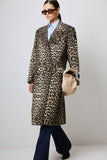 leopard print coat