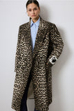 leopard print coat