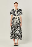 women's black dress