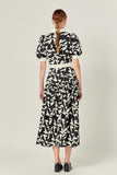 women's black dress