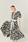 women's black dress