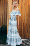 blue summer dress