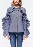 statement sleeves blouse