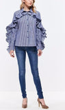 statement sleeve top