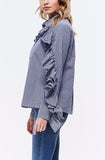 statement sleeves blouse