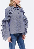 statement sleeve top