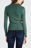 Embroidered insect top