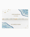 Aquamarine Healing Gemstone Stacking Bracelet