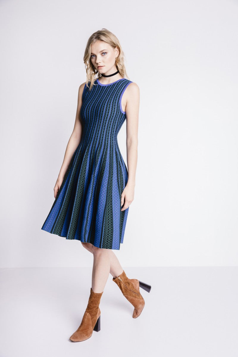 Endless Rose Vertical Striped Knit Dress – Trèscool
