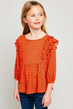 Girls Polkadot Blouse