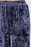 blue velvet pants