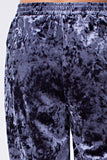 blue velvet pants