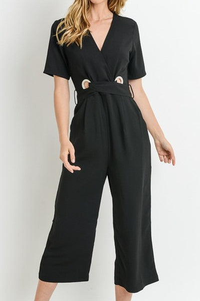 Babe Black Jumpsuit